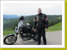 der Biker und sein Stahlross der Biker und sein Stahlross